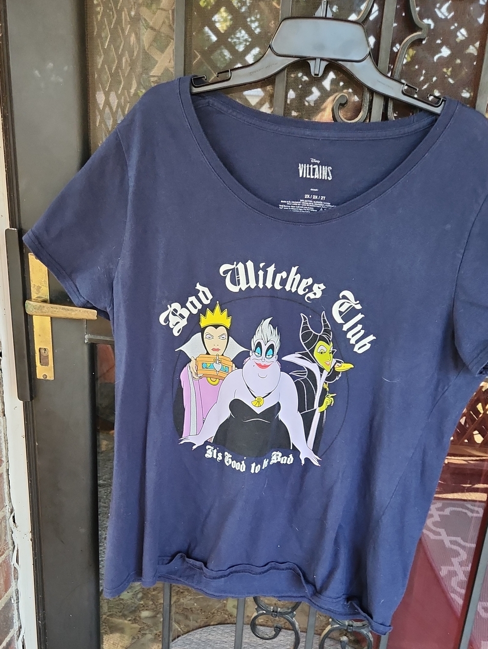 Navy Girls' "Bad Witches Club" Graphic Tee